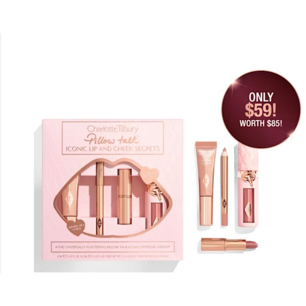 Charlotte Tilbury Pillow Talk Iconic Lip and Cheek Secrets - Picture 9 of 15